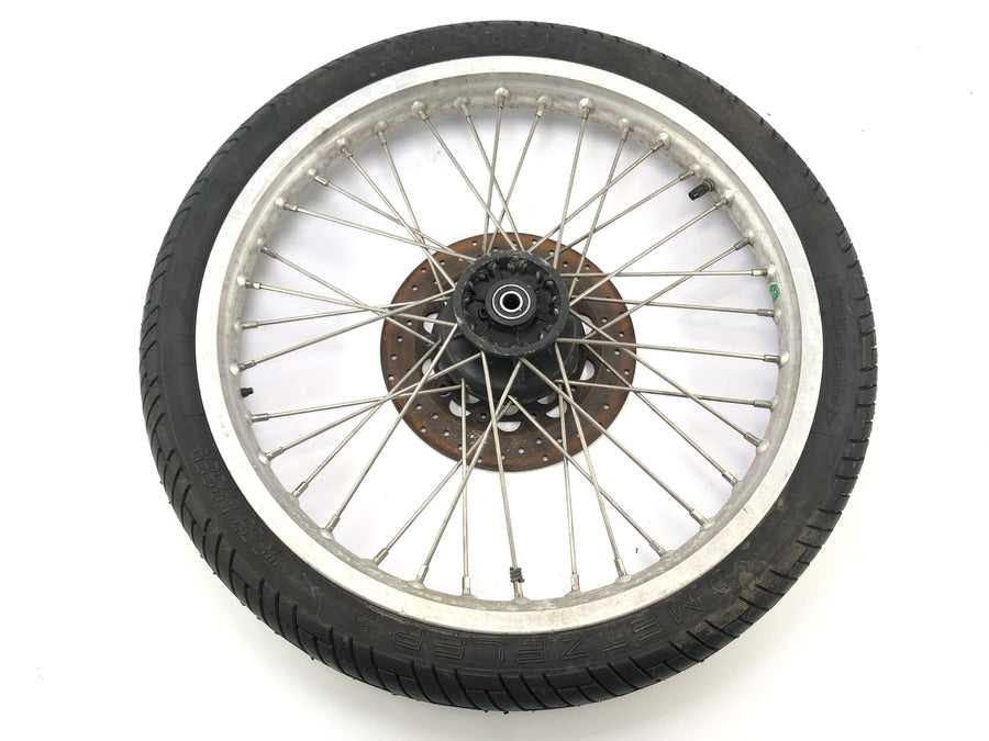 Cagiva Elefant 650 [1984] - Rim de roue avant à l'avant avec disque de freinage