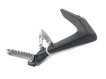 Triumph Sprint ST 1050 [2005] - Pediatric footrest right with a holder footrest passenger