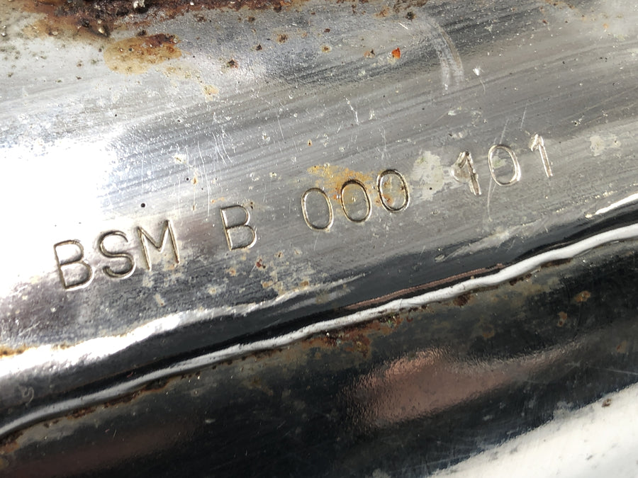 Honda GL 1000 Goldwing GL1 [1978] - exhaust rush -end dampers on the left right chrome