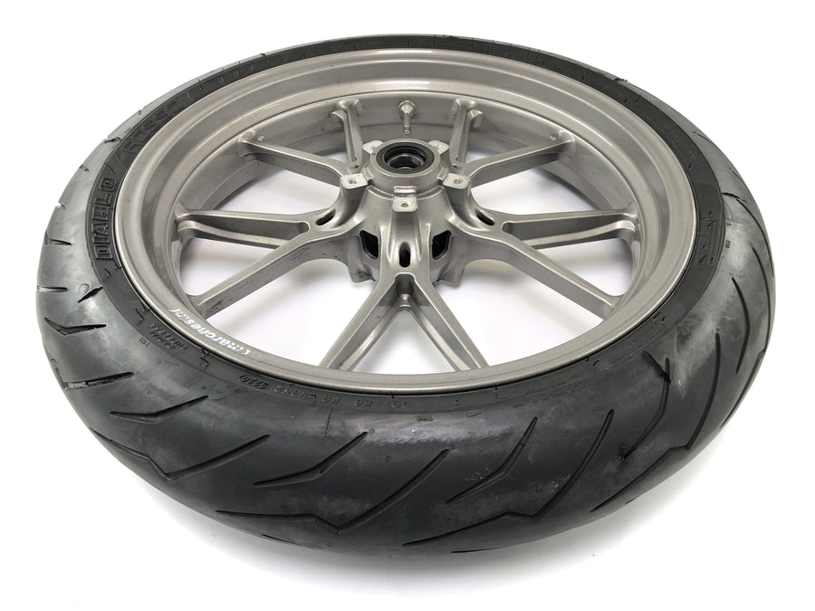 Ducati 999 H4 [2003] - front wheel Rad rim aluminum element Marchesini tires 3.50x17 "
