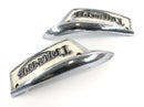 Triumph Bonneville T140V [1976] - Tank emblem tank emblems on the right and left set-2