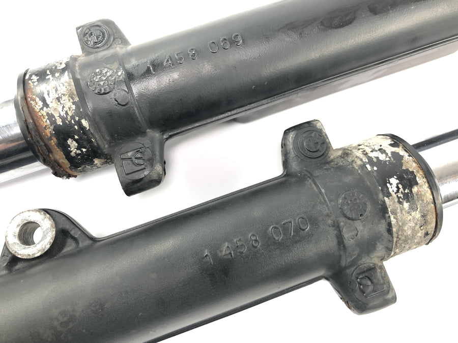 BMW R 100 GS 247E [1991] - Fork telescopic fork front fork stanchions dip tubes axle