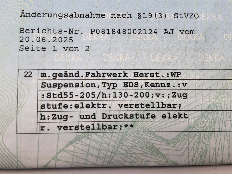BMW R 1200 GS R12 K25 [2004] - Fahrwerk Federbein Stoßdämpfer WP Suspension EDS elektronisch