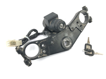 Kawasaki GPZ 1000 RX [1987] - Kit de serrures avec té de fourche supérieur, serrure de contact, bouchon de réservoir, serrure de direction, serrure de selle - 0