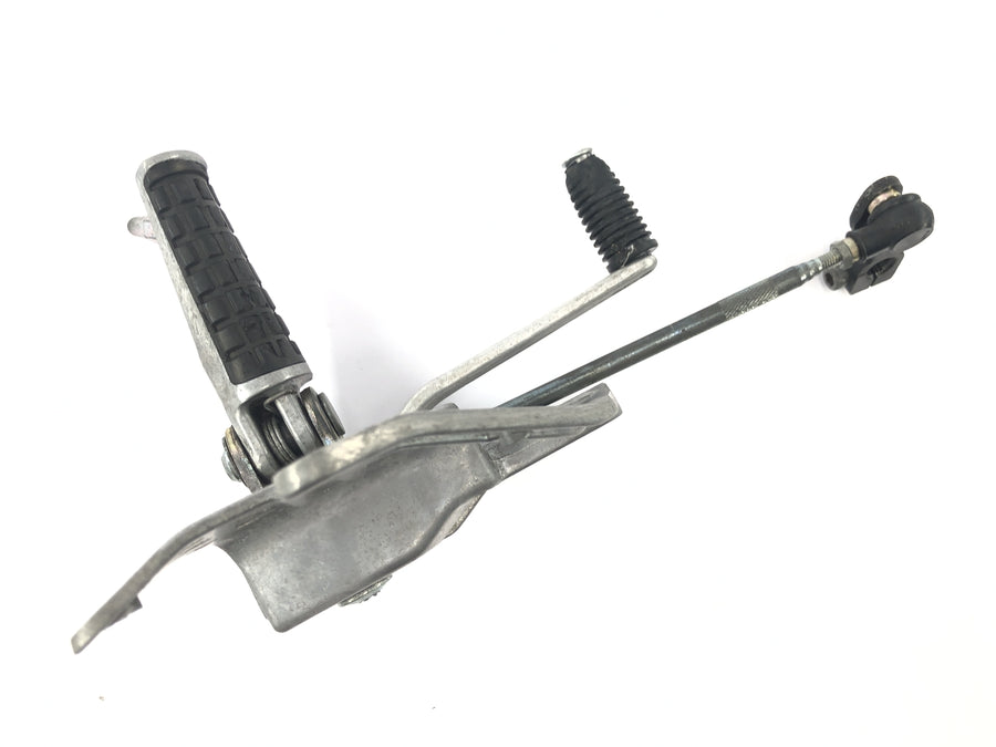 Kawasaki ZXR 400 ZX400L [1992] - Front left footrest system with shift lever and shift linkage