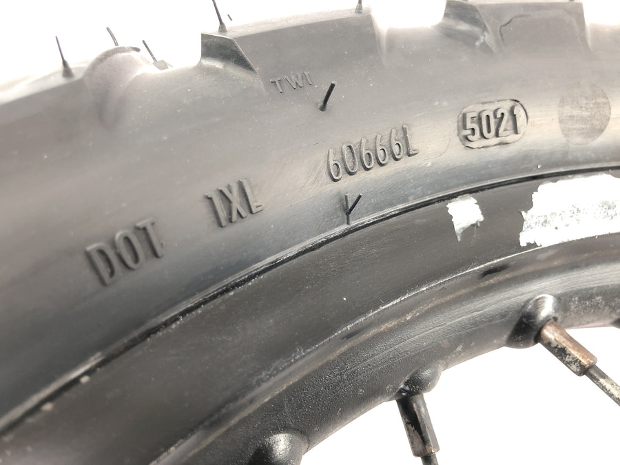 Beta RR 125 [2018] - Hinterrad Rad Felge mit Bremsscheibe und Kettenrad 18 Zoll