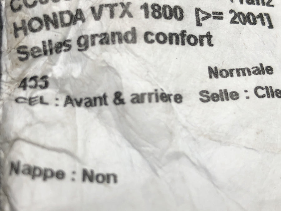Honda VTX 1800 SC46 [2004] - Siège passager, siège passager, coussin de siège arrière
