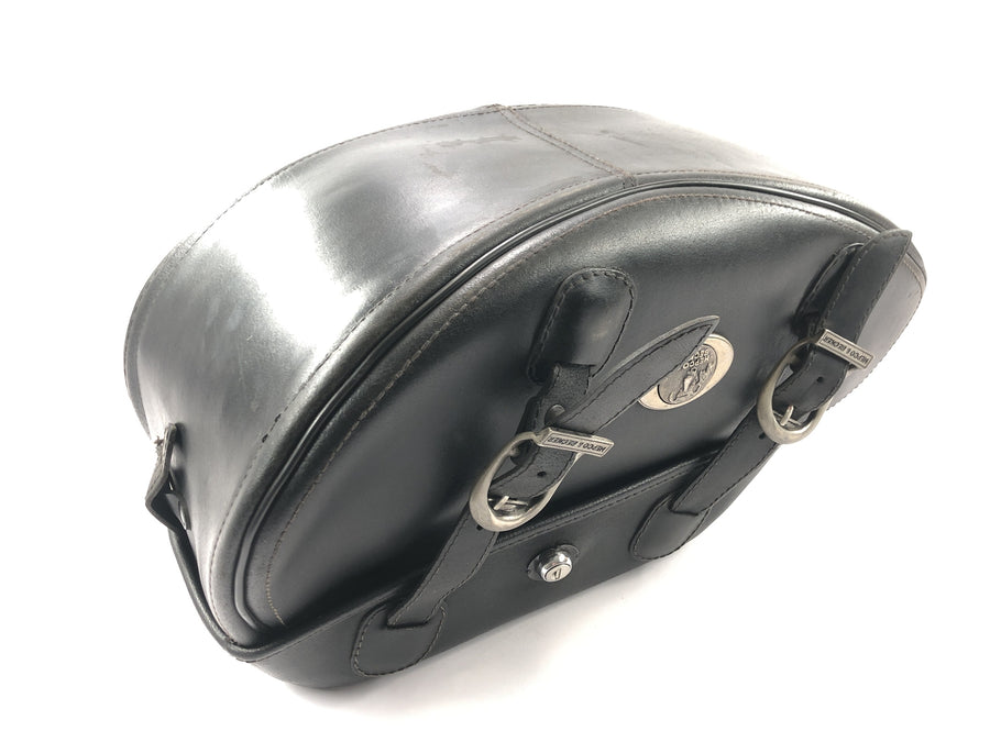 Honda VTX 1800 SC46 [2004] - Paire de valises latérales sacoche de selle en cuir avec clé