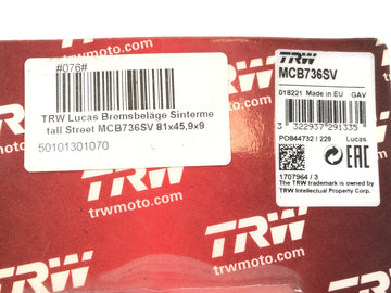 BMW K 1300 R K12S [2014] - Plaquettes de frein comme neuves - 0