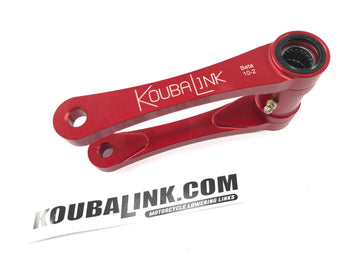 Beta RR 125 - Kit de rabaissement Levier de rabaissement Levier de renvoi 31,8 - 41,3 mm Rouge - 0