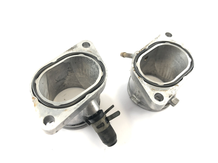 Yamaha XTZ 750 3LD [1989] - Intake manifold intake funnel carburettor nozzle set pair