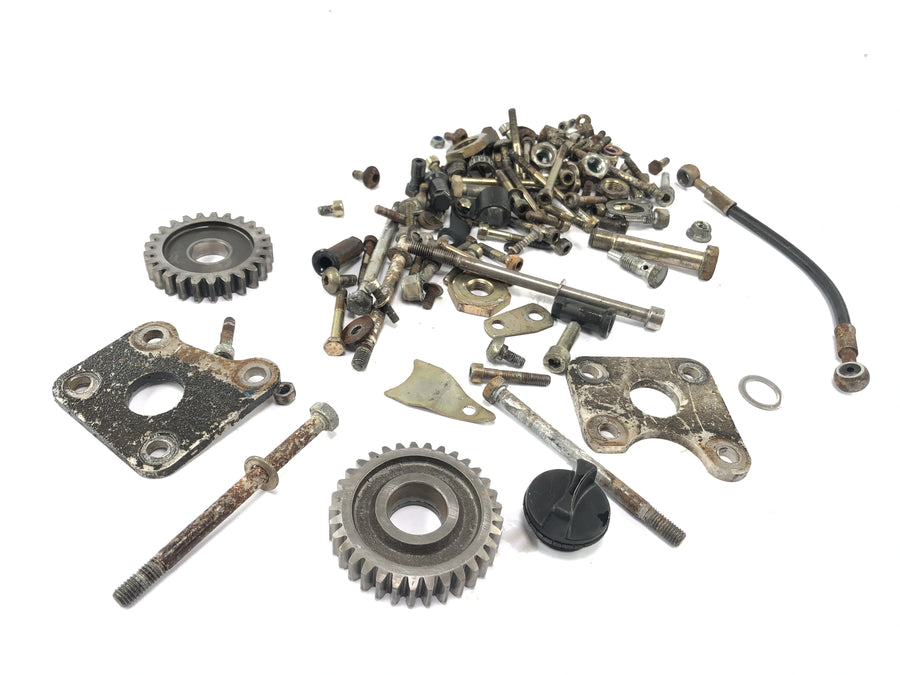 Husqvarna TE 610 8AE [1994] - screws and residual parts CONVOLUTE gear gear scratch screw set nut nuts