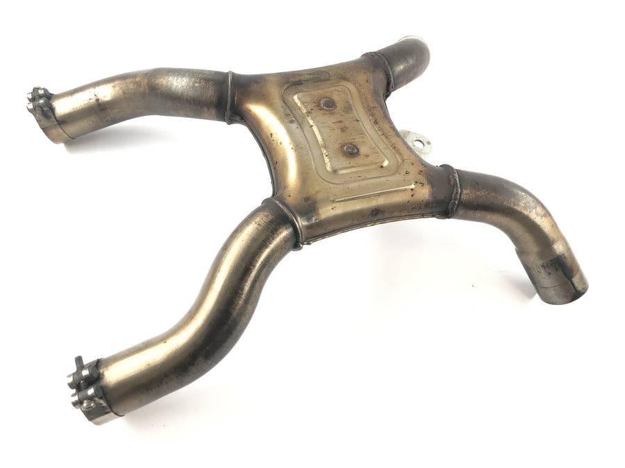Moto Guzzi V11 Sport [1999] - Exhaust collector connecting pipe manifold piece