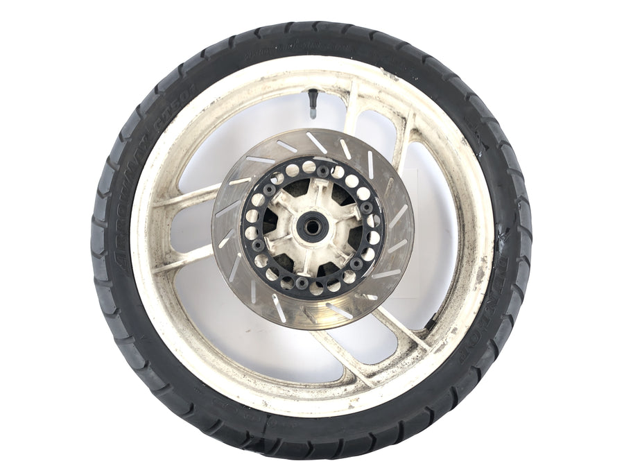 Yamaha Rz 250 R 29l [approx. 250 YPVS] - rear wheel wheel rim at the back 2.50 x 18 "with chain wheel and brake disc