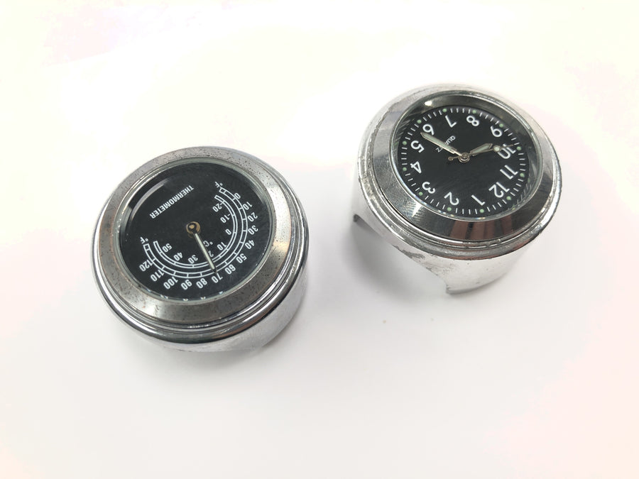 Suzuki Intruder VL 1500 AL [2000] - Horloge de guidon thermomètre horloge de cockpit