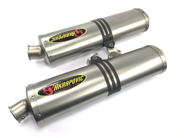 KTM 950 Adventure LC8 [2004] - Schalldämpfer Akrapovic Auspuff Endschalldämpfer Paar - 0