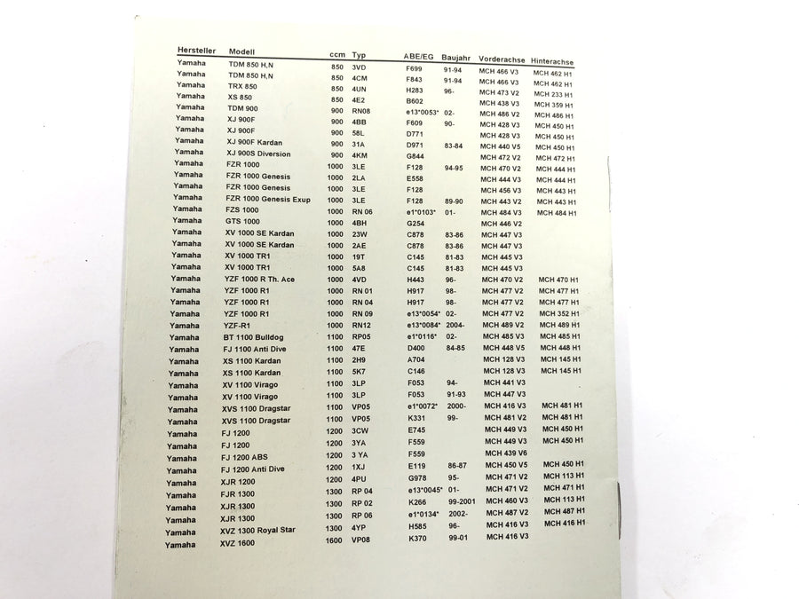 Kawasaki ZX-10 ZXT00B [1990] - Bremsleitung Stahlflex hinten mit ABE