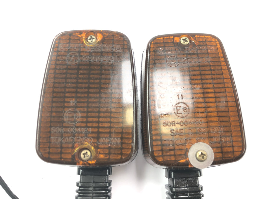 Suzuki GSX R 1100 GU74C [1987] - Indicator indicator pair of rear indicators