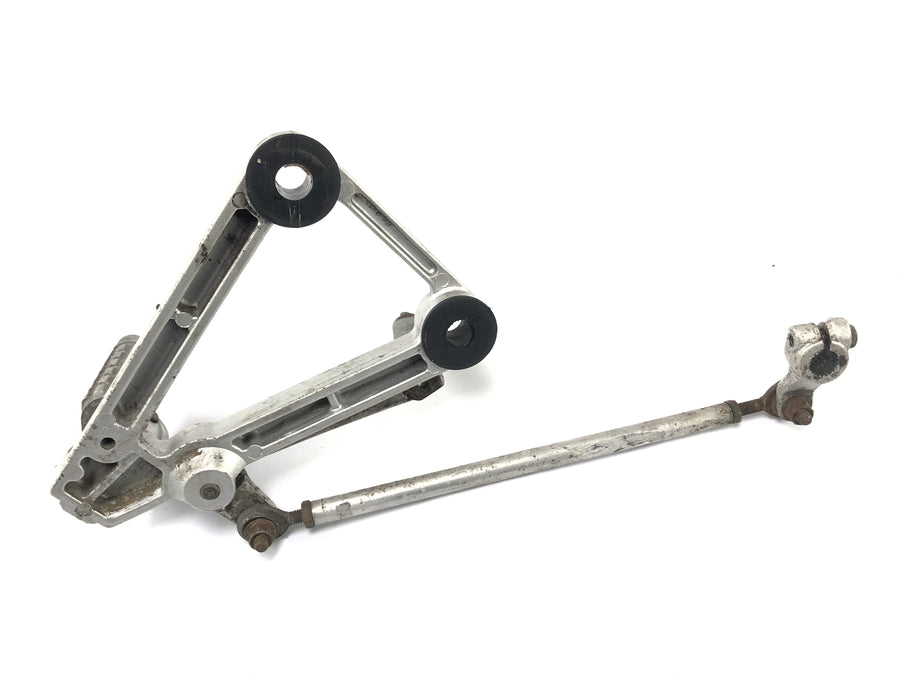 Cagiva Mito 125 EVO 8P [2000] - Driver's footrest roast footrest bracket on the left with switching pedal