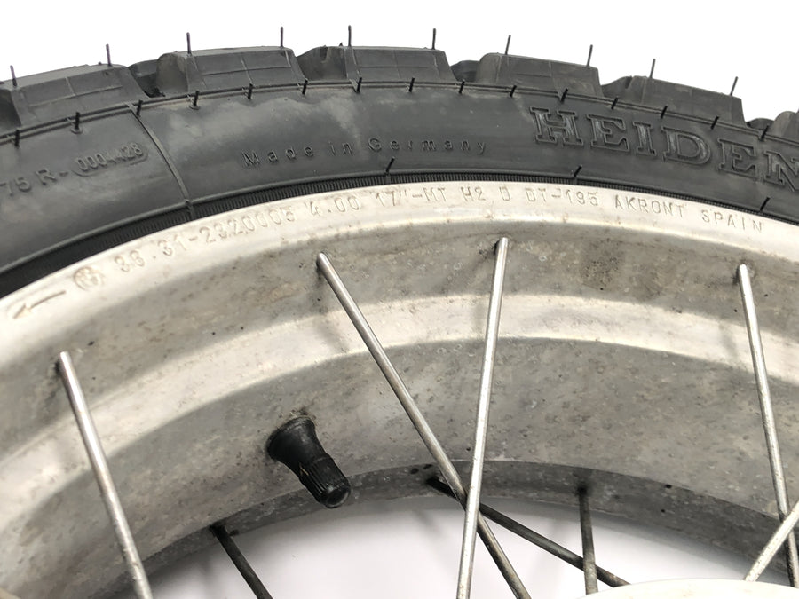 BMW R 1100 GS 259 [1995] - Rear wheel rim spoke wheel 4.00 x 17"