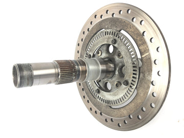 Triumph Sprint ST 1050 [2005] - wheel axle at the back with brake disc