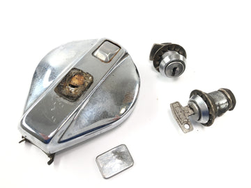 Moto Guzzi California III VY Integrale [1990] - Tank cap storage compartment lock set