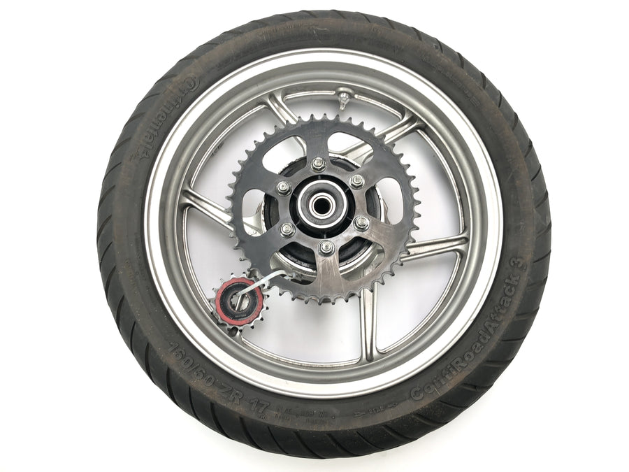 Kawasaki Versys KLE 650 A [2006] - Rear wheel rim wheel 4.50 x 17"