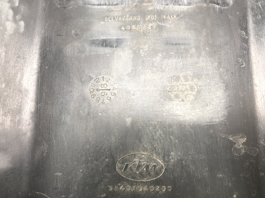 KTM 640 LC4 EGS [1999] - Seat driver's seat upholstered bench
