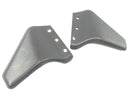 Ducati Monster S4R M4 [2004] - Rear heel guard Carbon passenger footrest heel guard-1