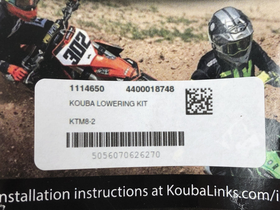 Husqvarna Supermoto 701 [various years] - Koubalink lowering kit 38.1 mm black KTM as good as new