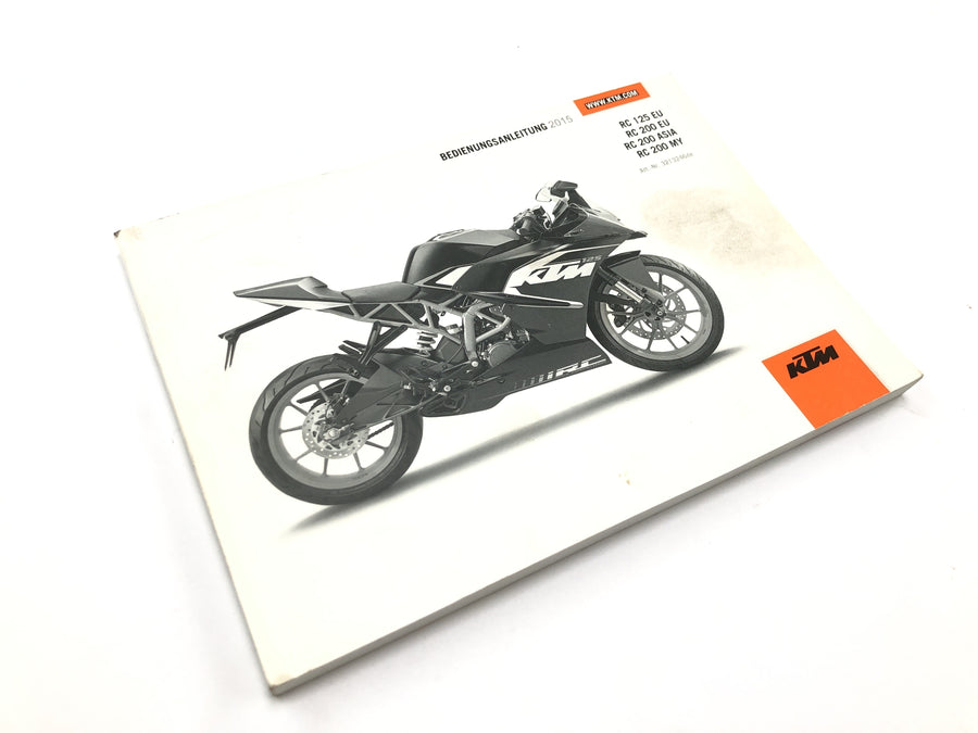 KTM RC 125 [2016] - Owner's Manual Manual User Manual Driver Manual