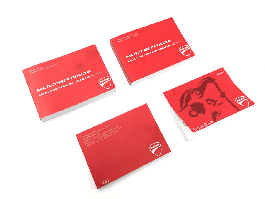 Ducati Multistrada 1200 S Touring [2009] - operating instructions manual dealer directory service booklet