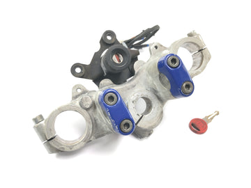 Sachs ZX 125 [1998] - Support de guidon pour collier de fourche supérieur avec serrure de contact