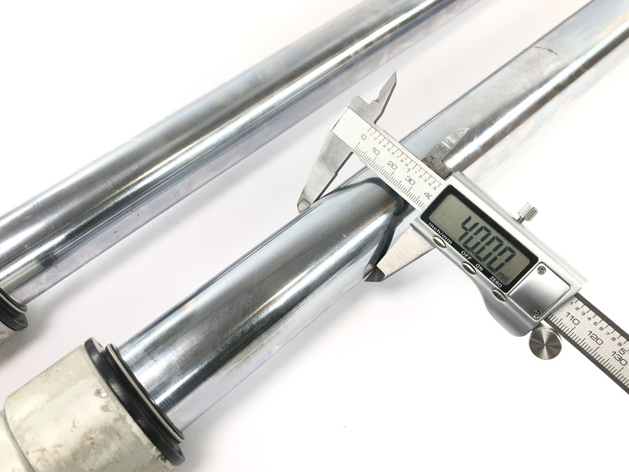 Sachs ZX 125 [1998] - Gabel Telegabel 40 mm Gabelholme Vordergabel mit Achse