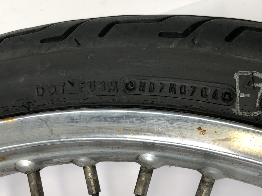 Kawasaki VN 800 VN800A [1996] - Vorderrad Speichenrad Felge Reifen Nabe komplett 21 x 18,5"