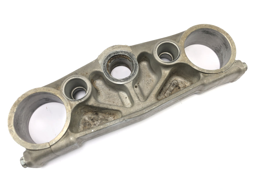 Honda CRF 450 R [2007] - Gabelbrücke oben Lenkkopfbrücke Gabelklemmung