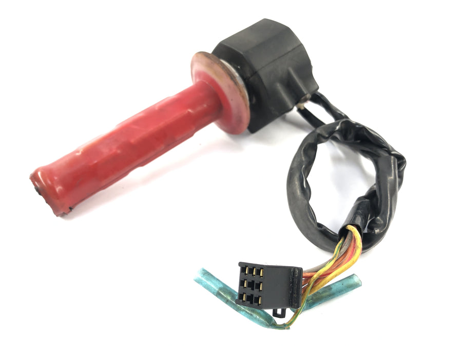 Suzuki GSX R 1100 GV73B [1990] - handlebar fitting handlebar switch on the right gas handle