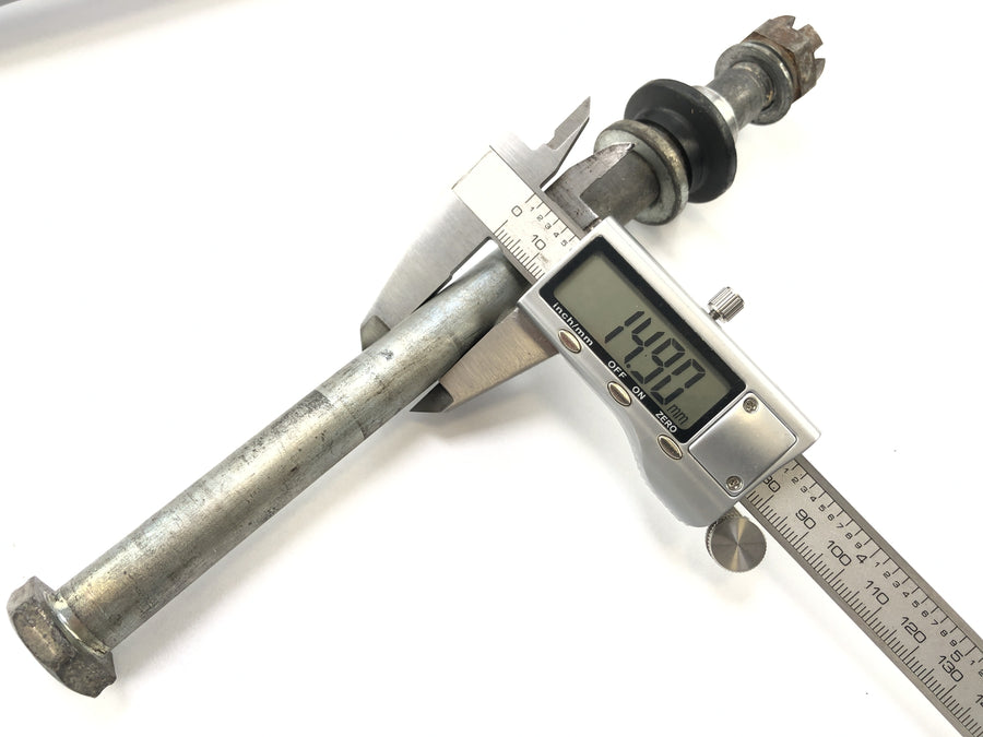 Yamaha XT 350 3YT / 55V [1990] - fork telegabel with axis