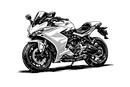 Ducati supersport [Tasse Schwarz] - Manga Neon City - Einseitig
