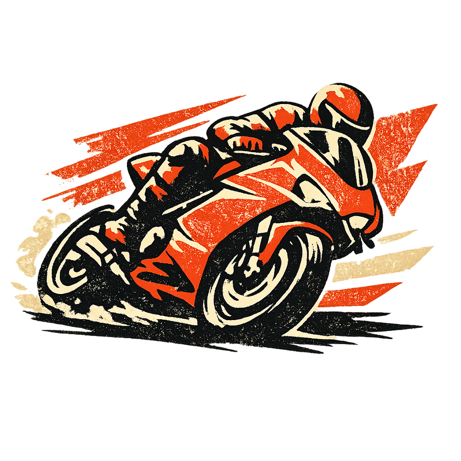 Ducati supersport [T-Shirt] - Retro Rally - Chest Print