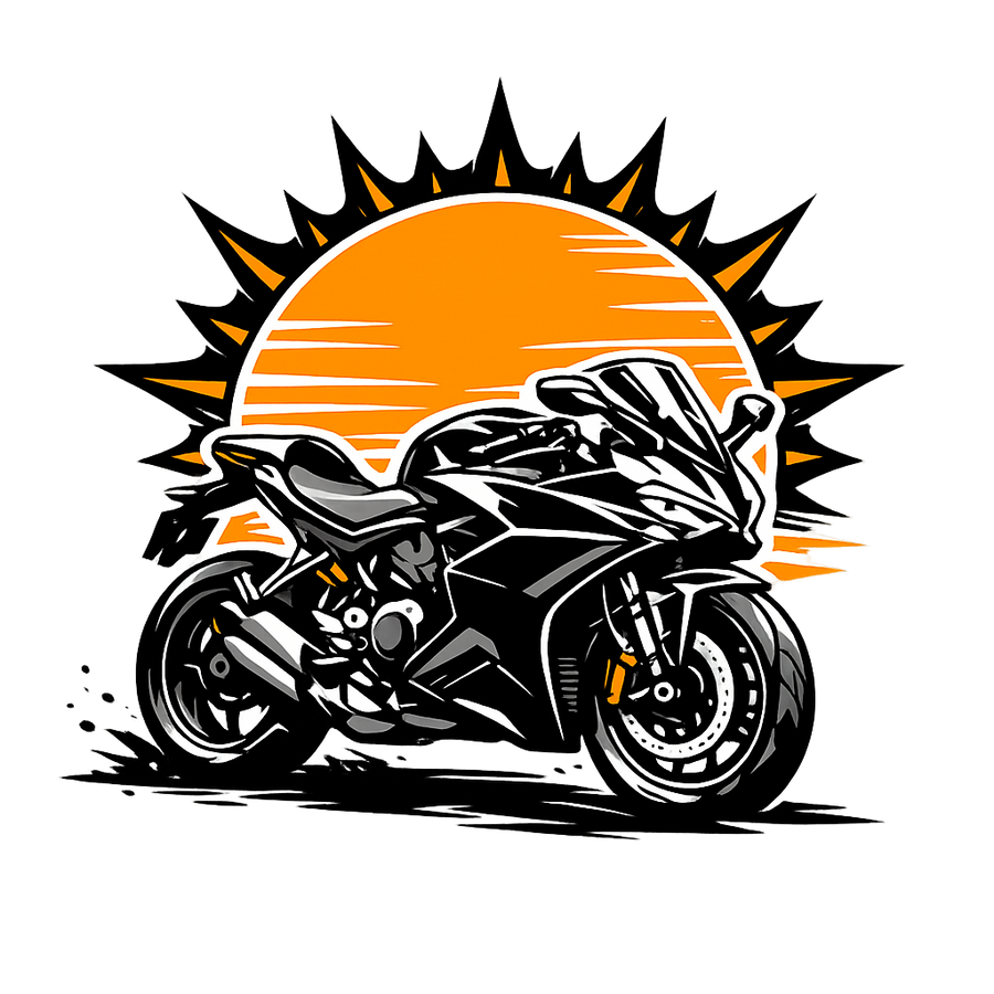 Ducati supersport [Cup Black] - Sunset Split - Simple face