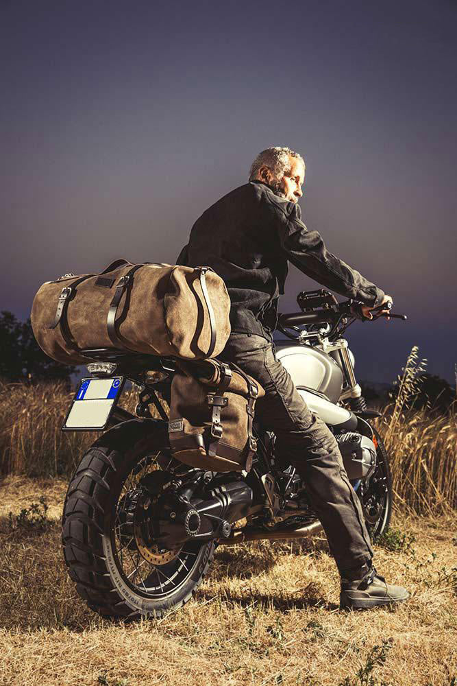 BMW R 120 G/S ADV [2004-2012] - Kalahari Spaltleder-Reisetasche 25L