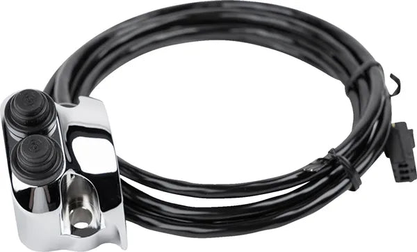 Harley-Davidson FLTRXSE 1977 Road Glide CVO 121 [2025] - Unité de commande de guidon Chrome Legend - Image 3