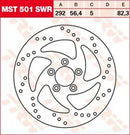 Harley-Davidson FXST 1750 Softail Standard [2024] - brake disc fixed round - picture 9