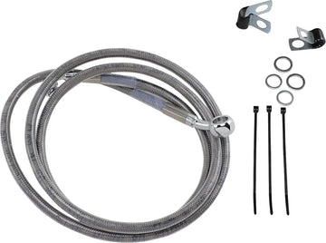 Harley Davidson FXSTS [DRAG SPECIALTIES] - Kit de conduite de frein allongé en acier inoxydable