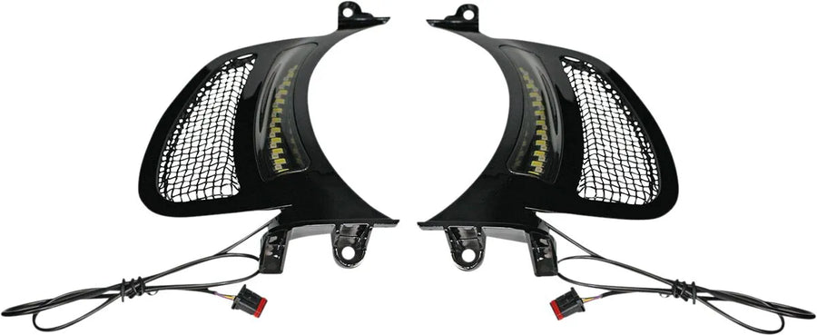 harley-davidson road glide st [CUSTOM DYNAMICS] – Genesis® 4 Dynamic LED Road Glide® ventilation inserts