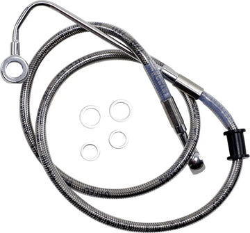 harley davidson flstc [DRAG SPECIALTIES] - Extended stainless steel brake line - 0