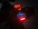 honda africa twin 750 [DENALI] – Kit feux stop LED B6 avec support de plaque d'immatriculation-6