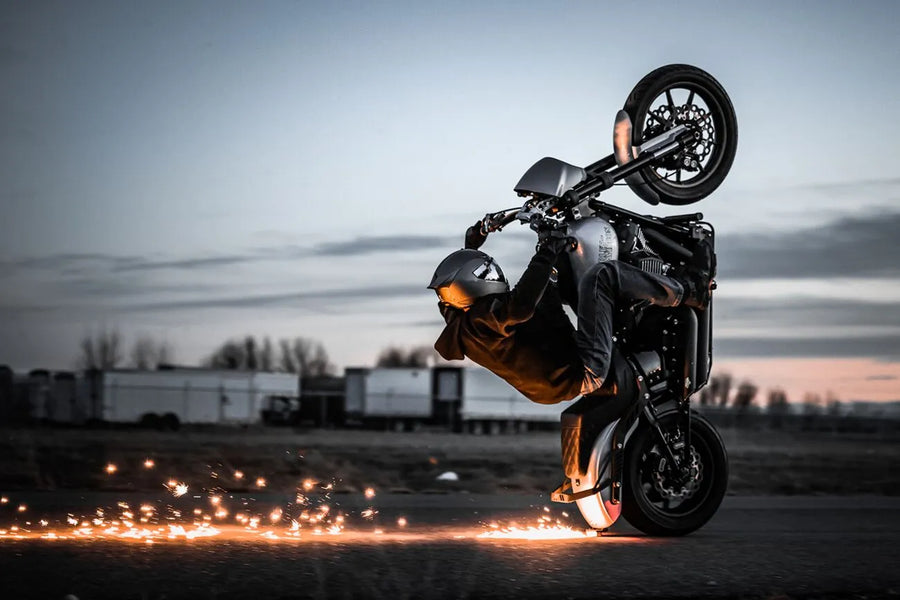 Harley-Davidson XL 1200 T Sportster Superlow [2018-2019, 2018-2020] - Disque de frein Cubiq™ - surface : noir, chrome - image 2