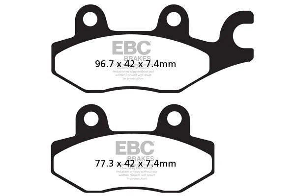 Kawasaki Z 650 [EBC] – FA-HH Serie Sintermetall-Bremsbeläge